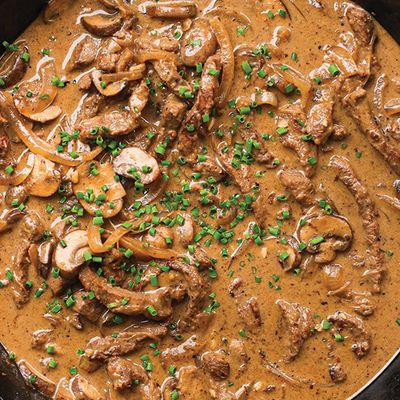 Beef Stroganoff