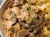 Beef Stroganoff