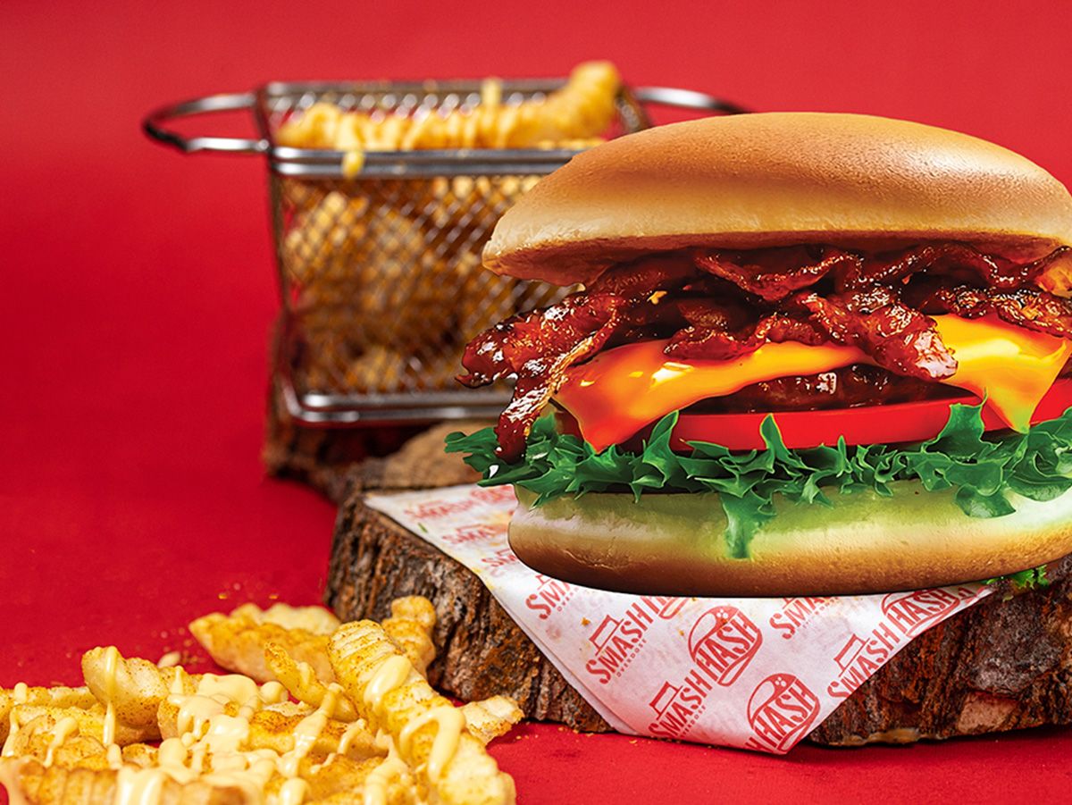Beef Bacon Sandwich