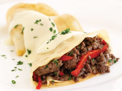 Beef Tasty Cono Crepe