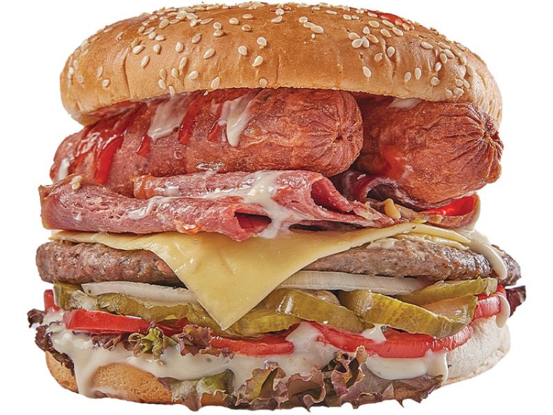 Beef Dog burger