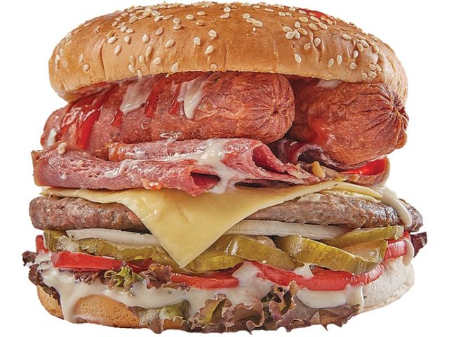 Beef Dog burger