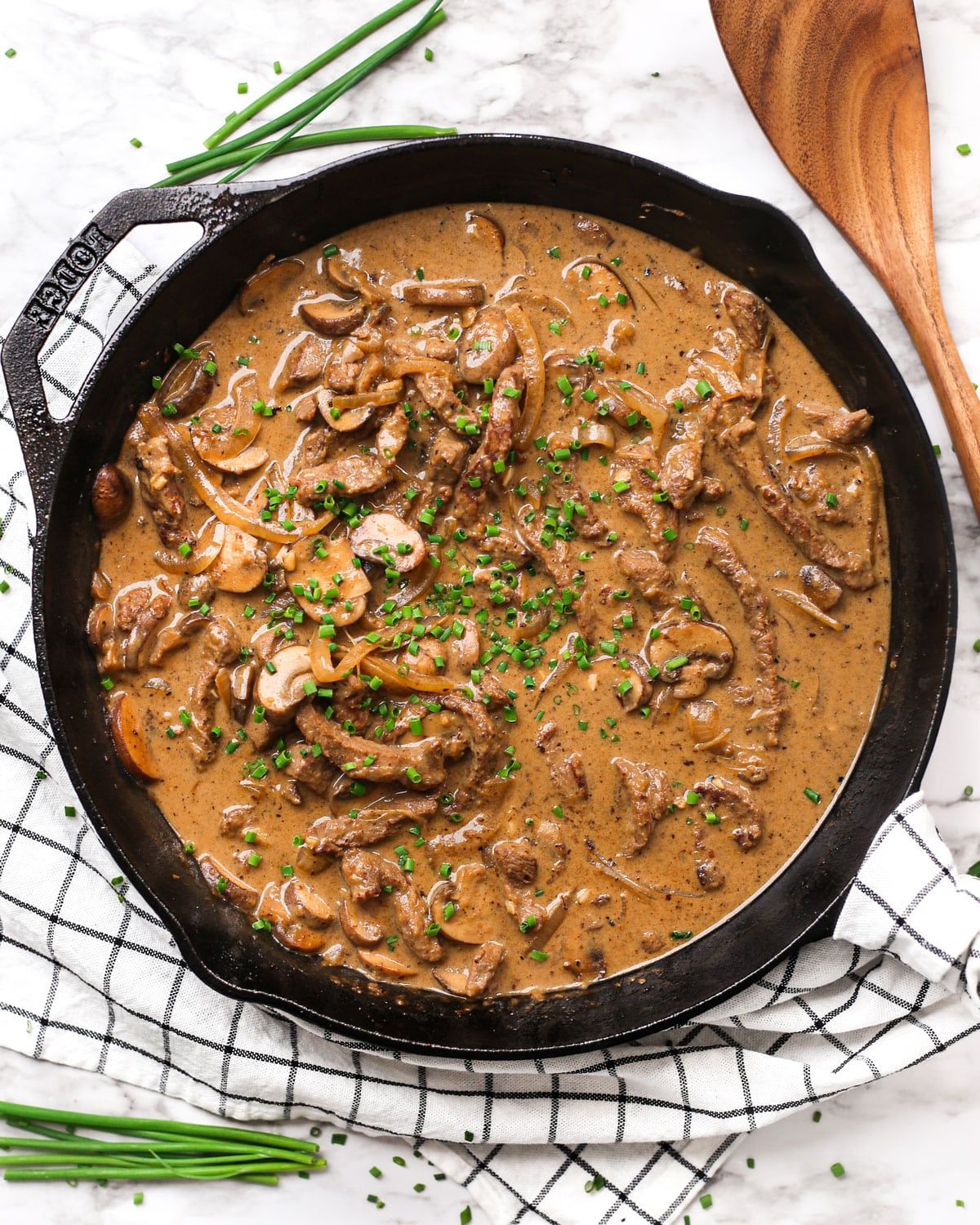 Beef Stroganoff