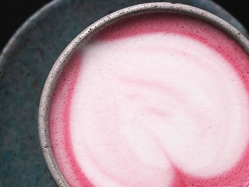 beet latte