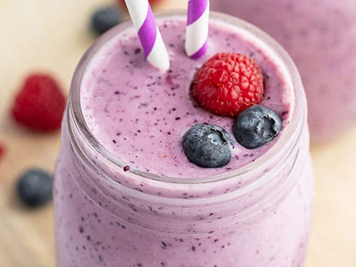 berries smoothie