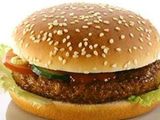 Plain Beef Burger Sandwich