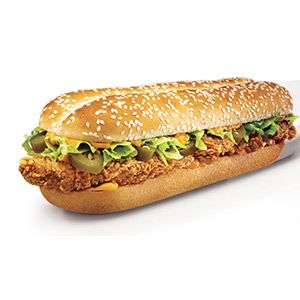 Cheddar Crispy Chicken Sandwich