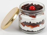 Black Forest Cheesecake Jar