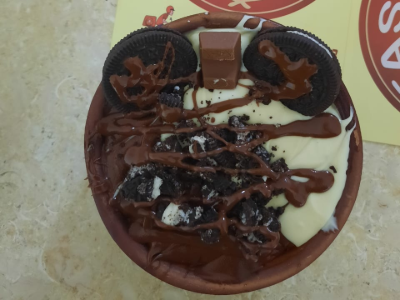 Dark Chocolate With White Chocolate Casserole