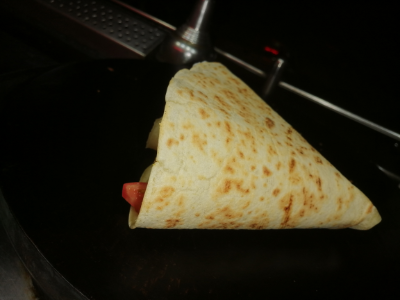 Chili Chicken Zinger Crepe