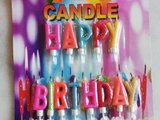Happy Birthday Candle - XL