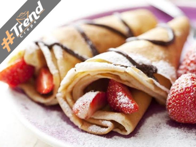 Plain Nutella Chocolate Crepe