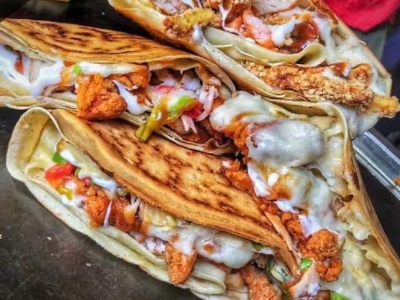 Mix Chicken Crepe