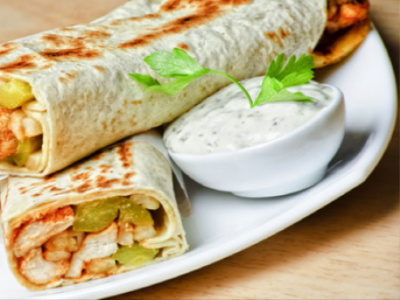 Syrian Oriental Sausage Sandwich