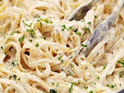 Alfredo Chicken Cream Sauce Pasta