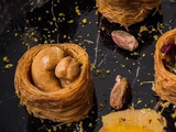 Konafa Asawer With Cashew