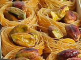 Konafa Asawer With Pistachio