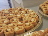 Konafa Asawer With Hazelnut