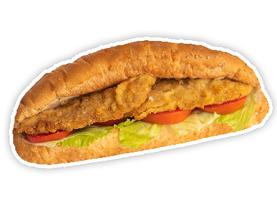 Chicken Pane Sandwich In French Bread