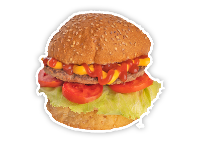 Cheese Burger Sandwich