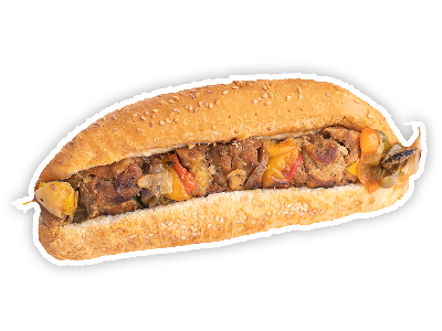 Shish Tawook Sandwich In French Bread