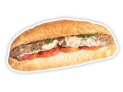Kofta Sandwich With French Bread