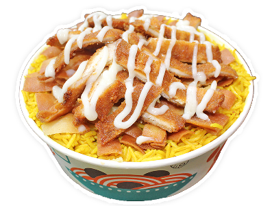 Large Chicken Pane Fatteh