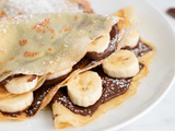 Nutella Chocolate With Banana Crepe