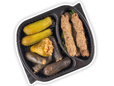 Kofta With Mix Mahshi Meal