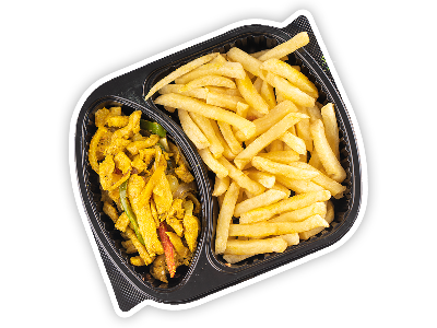 Chicken Shawerma With French Fries Meal