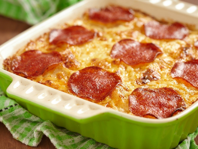 Penne Pasta With Pepperoni