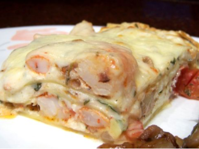 Shrimp Lasagna