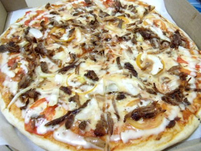 Meat Shawerma Pizza