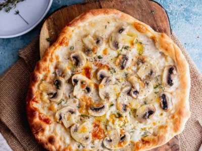 Mushroom Pizza