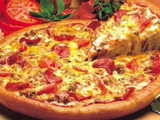 Salami Pizza