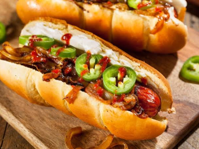Autocad Hot Dog Sandwich