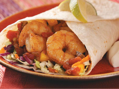 Shrimp Fajita Sandwich