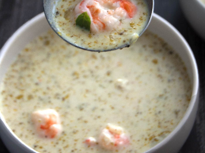 Shrimp With Cream Soup