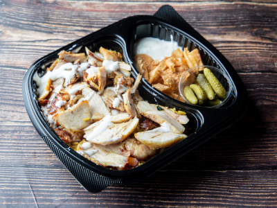 Chicken Shawerma Fatteh