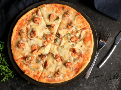 Frenzy Shrimp Pizza