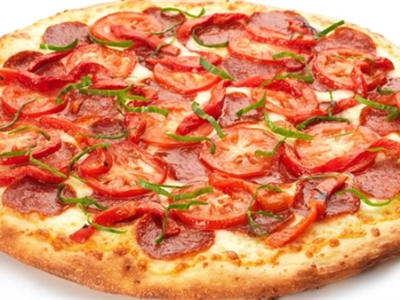 Salami Pizza