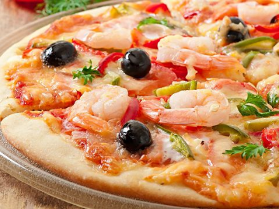 Seafood Pizza