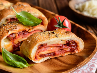 Oriental Sausage Stramboli
