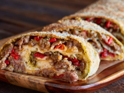 Minced Meat Stramboli