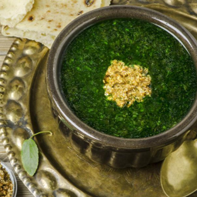 Molokhia With Chicken Casserole