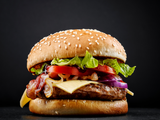 Classic Beef Burger Sandwich