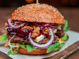Chinese Beef Burger Sandwich