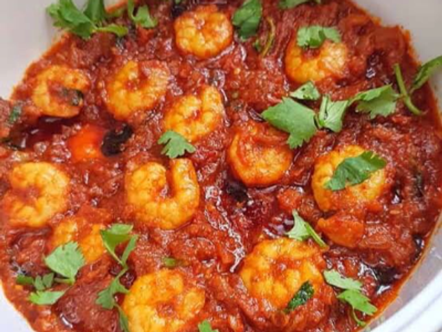 Shrimp With prawn masala