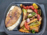 Grilled Chicken Fillet With Grilled Vegetables Healthy Meal