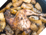 Roasted Potato With Herb Chicken Healthy Meal